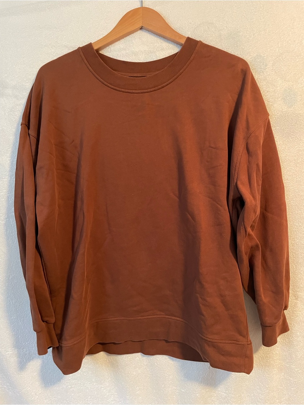 lululemon Roasted Brown Oversized Crew Sweatshirt